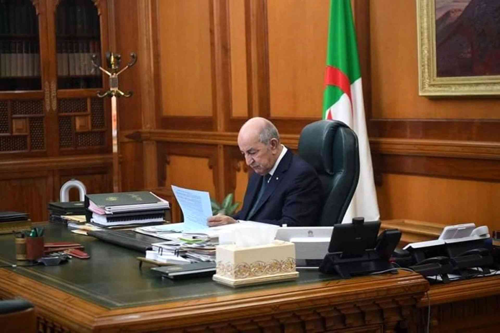 Tebboune Preside Une Reunion Du Conseil Des Ministres Justice