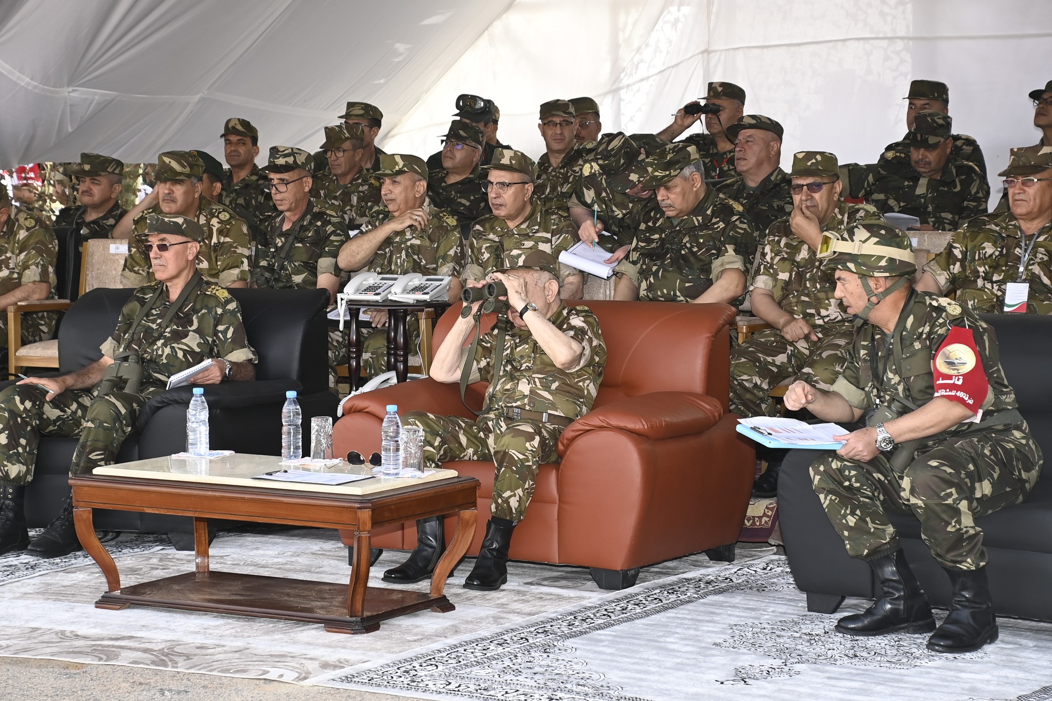Le Général d&rsquo;Armée Chanegriha supervise en 3e Région militaire un exercice tactique avec munitions réelles