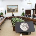 Le président de la République préside une réunion du Conseil des ministres