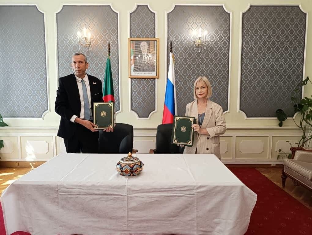 L’Algérie et la Russie renforcent leur partenariat par la signature d’un mémorandum d’entente pour la préservation et la restauration du patrimoine culturel