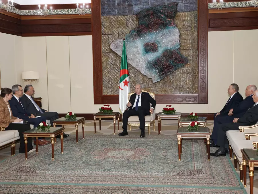 Le président de la République reçoit le haut conseiller du président américain pour l’Afrique, les affaires arabes et le Moyen-Orient